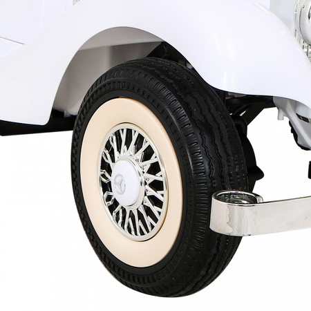 Mercedes Benz Retro 540A dla dzieci Biały