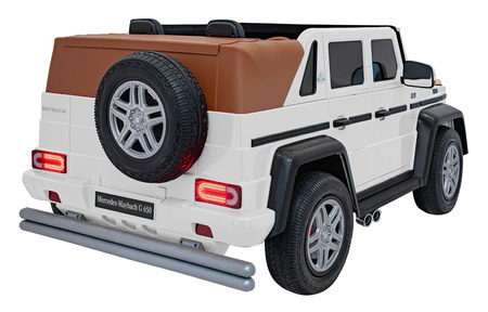 Pojazd Mercedes Benz MAYBACH G650 Biały