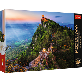 Puzzle - 1000 Premium Plus - Photo Odyssey: Wieża Cesta - San Marino - Trefl 10822