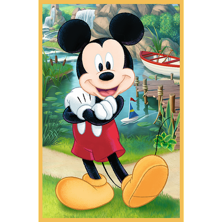 Puzzle - 3x50 - Myszki na wakacjach - Disney - Trefl 34881