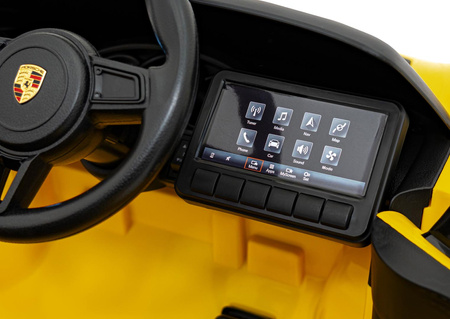 Pojazd Porsche Spyder RS 718 Lakier Żółty