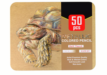 Zestaw Małego Artysty 50 Szt. Kredek W Organizerze