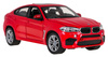 Autko Metalowe 1:24 BMW X6M Czerwone RASTAR