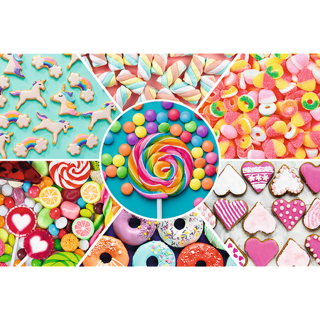 Puzzle - 300 - Słodkości - Trefl 23004