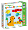 Gra edukacyjna "Sylaba do sylaby" dla dzieci 4-8 lat + Układanie wyrazów + Nazywanie obrazków