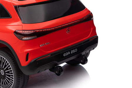 Pojazd Mercedes Benz EQA 250 Czerwony