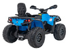 Quad Can Am Outlander ATV z Pilotem Niebieski