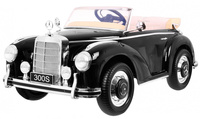 Mercedes Benz 300S Retro dla dzieci Lakier Czarne klasyczne auto