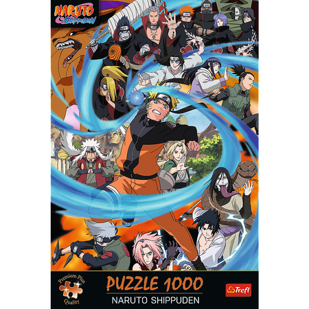 Puzzle - 1000 Premium Plus - Naruto Shippuden - Trefl 12083