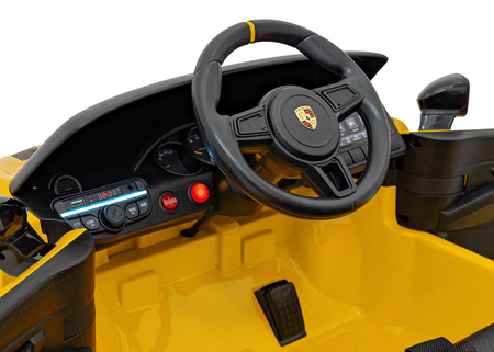 Pojazd Porsche Spyder RS 718 Lakier Żółty