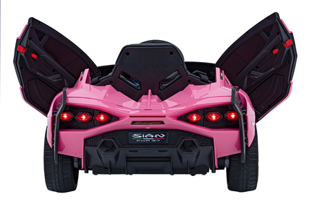 Pojazd Lamborghini SIAN Różowy