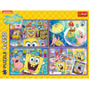 Puzzle - 4x250 - Szalony świat Sponge Boba - Trefl 13342