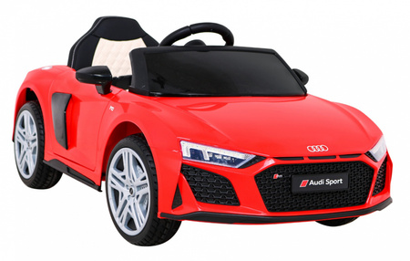 Audi R8 LIFT Samochodzik na akumulator Czerwony