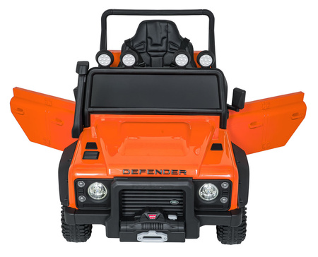 Pojazd Land Rover Defender 110 SVX Concept Pomarańczowy