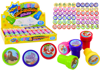 Stempelek Ozdobny 12 Wzorów Zwierząt Wodnych 6 Kolorów