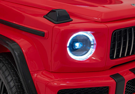 Pojazd Mercedes Benz G63 AMG XXL STRONG MP4 Czerwony