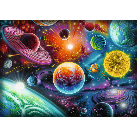 Puzzle - 1000 - Kosmiczna przygoda - Trefl 10931