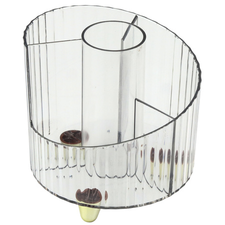 Organizer Na Przybory Szkolne Biurowe Transparentny Biały