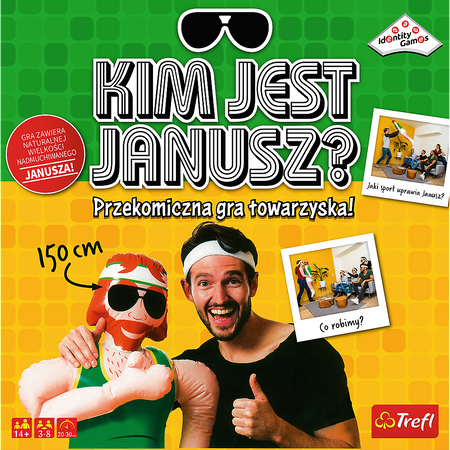 Gra towarzyska Kim jest Janusz? Trefl 02378