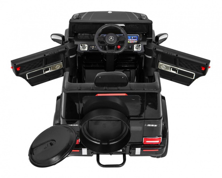 Mercedes AMG G63 dla dzieci Lakier Czarny + Pilot