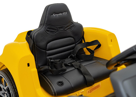 Pojazd Porsche Spyder RS 718 Lakier Żółty