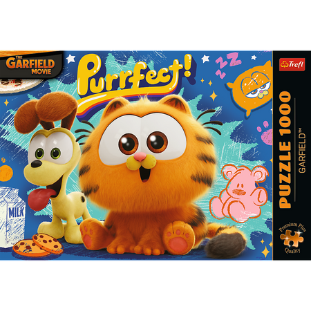 Puzzle - 1000 Premium Plus - Garfield - Trefl 12084