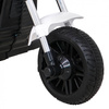 Motor Chopper V-Max na akumulator dla dzieci Biały + Melodie Klakson + Światło + Kółka pomocnicze