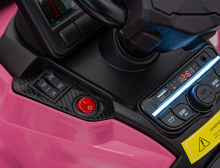 Quad Can Am Outlander ATV z Pilotem Różowy