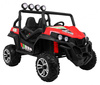 Terenowe Grand Buggy Lift dla dzieci Czerwony + Napęd 4x4 + Pilot + Bagażnik + Radio MP3 + LED