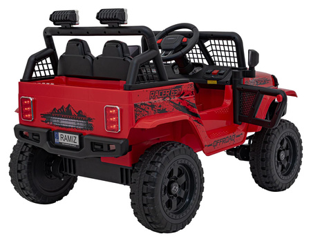 Pojazd OFF ROAD 4x4 SPORT Czerwony