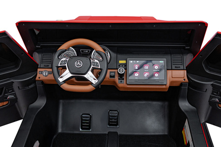 Pojazd Mercedes Benz MAYBACH G650 Czerwony