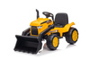 Traktor Na Akumulator Z Przyczepą S617 Żółty