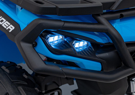 Quad Can Am Outlander ATV z Pilotem Niebieski