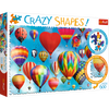 Puzzle - 600 Crazy Shapes - Kolorowe balony - Trefl 11112