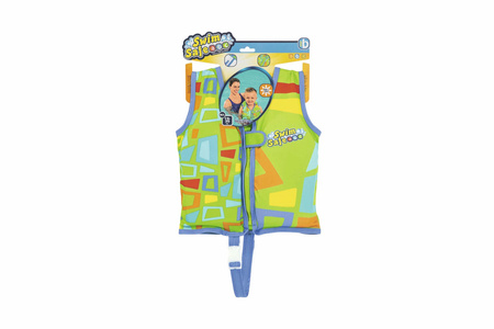 Kamizelka Do Nauki Pływania Zielona 56 cm Bestway 32177