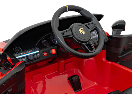 Pojazd Porsche Spyder RS 718 Czerwony