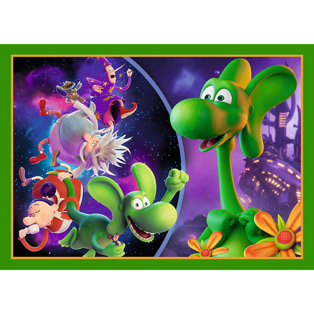 Puzzle - 4w1 (35, 48, 54, 70) - Świat Smoka Diplodoka - Trefl 34663