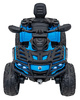 Quad Can Am Outlander ATV z Pilotem Niebieski