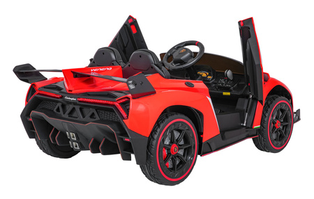 Pojazd Lamborghini Veneno Czerwony