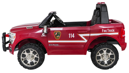 Pojazd RAM 3500 Straż Pożarna Czerwony