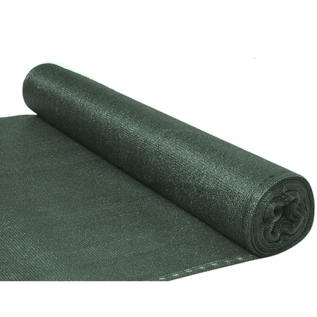 Siatka Cieniująca Na Ogrodzenie Płot Maskująca Zielona 1.5M 25M 140g/m²