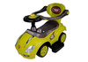 Jeździk z Pchaczem Mega Car 3w1 Żółty