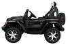 Jeep Wrangler Rubicon na akumulator dla dzieci Czarny + Pilot + Radio MP3 LED + Koła EVA