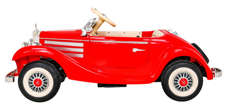 Mercedes Benz Retro 540A dla dzieci Czerwony