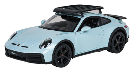 Autko R/C 1:14 Porsche 911 Dakar Miętowy RASTAR