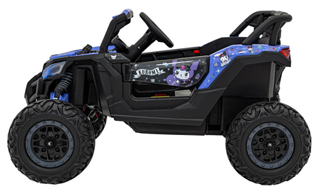 Pojazd Buggy ATV Defend 4x4 Fioletowy Licencja KUROMI