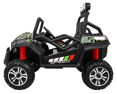 Grand Buggy Strong Lift dla dzieci Moro + Napęd 4x4 + Pilot + Bagażnik + Radio MP3 + LED