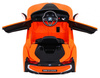 BMW I8 Lift Auto na akumulator Pomarańczowy + Pilot + Wolny Start + 3-pkt pasy + MP3 USB + LED