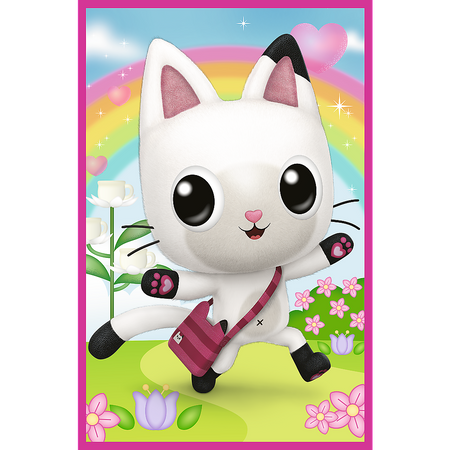 Puzzle - 3x50 - Poznajcie Gabby i kotki - Koci Domek Gabi - Trefl 34876