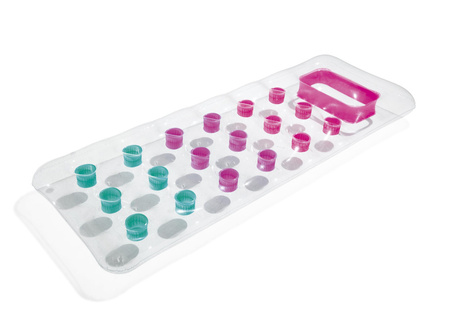 Dmuchany Materac Przezroczysty 188 x 71 cm Bestway 43040